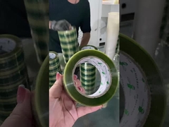 Acrylic Adhesive Custom Made Packing Tape Để chế tạo tổ chức cuộn băng cá nhân