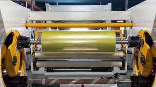 Băng dễ vỡ Con dấu an toàn BOPP màu vàng rõ ràng
