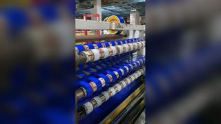 Bao bì an toàn băng tùy chỉnh màu xanh đậm