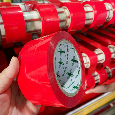 Vỏ đỏ băng niêm phong bán băng dính công nghiệp cho bao bì vận chuyển