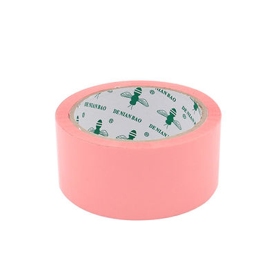Đèn màu hồng sáng BOPP Clear Adhesive Tape High Adhesive Power Sealing Box