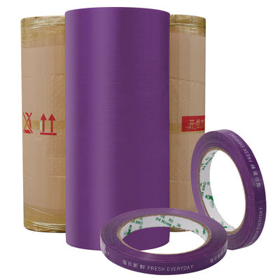 Với Logo màu tím BOPP in Jumbo Roll Nhà sản xuất