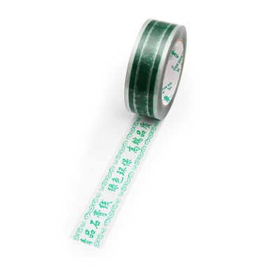 Vải nhựa mềm và rõ ràng Bopp sản xuất băng bọc 48mm x 100m