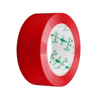 Màu đỏ tươi 100y/200y/1000y Logo tùy chỉnh in băng màu để đóng gói