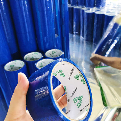 Giá tốt. Đen tối màu xanh Custom tự dán Logo băng màu với Logo trực tuyến