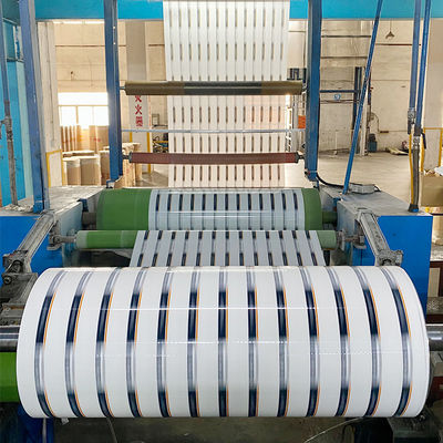 Giá tốt. Dải băng đóng gói Jumbo Roll Bopp được in với chất kết dính acrylic cho bao bì công nghiệp trực tuyến
