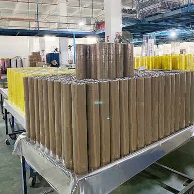 Giá tốt. Dây băng Bopp màu tùy chỉnh Dây băng đóng gói màu nâu để niêm phong Thẻ OPP trực tuyến