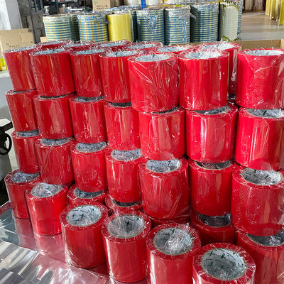 Giá tốt. Dải băng đóng gói BOPP được in tùy chỉnh Dải băng đóng gói gói BOPP đỏ trực tuyến