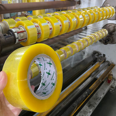 Đăng băng dán rõ ràng theo yêu cầu của BOPP với gói rộng 50mm để niêm phong hộp