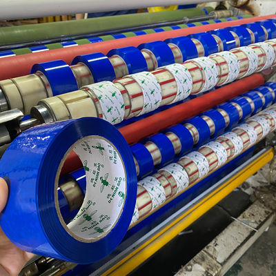 6 cuộn băng niêm phong hộp màu xanh dương để đóng gói băng màu Trung Quốc
